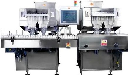 PMC-120 24 Track High Speed Multi Channel Counter Bottle Filler Output : 120 bpm Counter/Bottle Filler, Counter & Bottle Filler, Counter&Bottle Filler, Counter and Bottle Filler