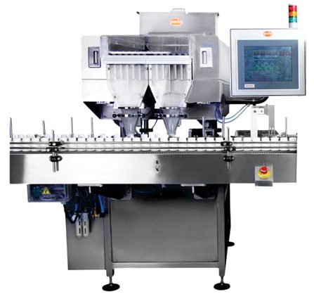 PMC-60 12 Track High Speed Multi Channel Counter Bottle Filler Output : 60 bpm Counter/Bottle Filler, Counter & Bottle Filler, Counter&Bottle Filler, Counter and Bottle Filler