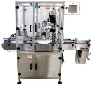 PSC-60 Single Head Capping Machines, CRC Type, Press-On Caps, ROPP Caps
