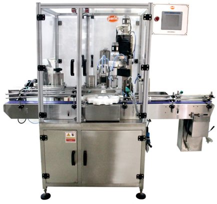 PSC-60 Bottle Capping Machine, Single Head, CRC Type, Press-On Caps, ROPP Caps