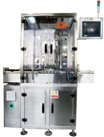 PSC-64 Single Head Pre-Thread Metal Caps Capping Machine, Bottle Capping Machines 