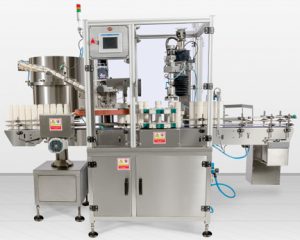 PSC-65 Single Head Inline Capping Machine, CRC and Screw Type, Bottle Capping Machines